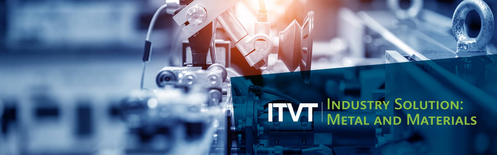 Visual representation of industrial solutions made from various metals and materials that illustrate advances in manufacturing.