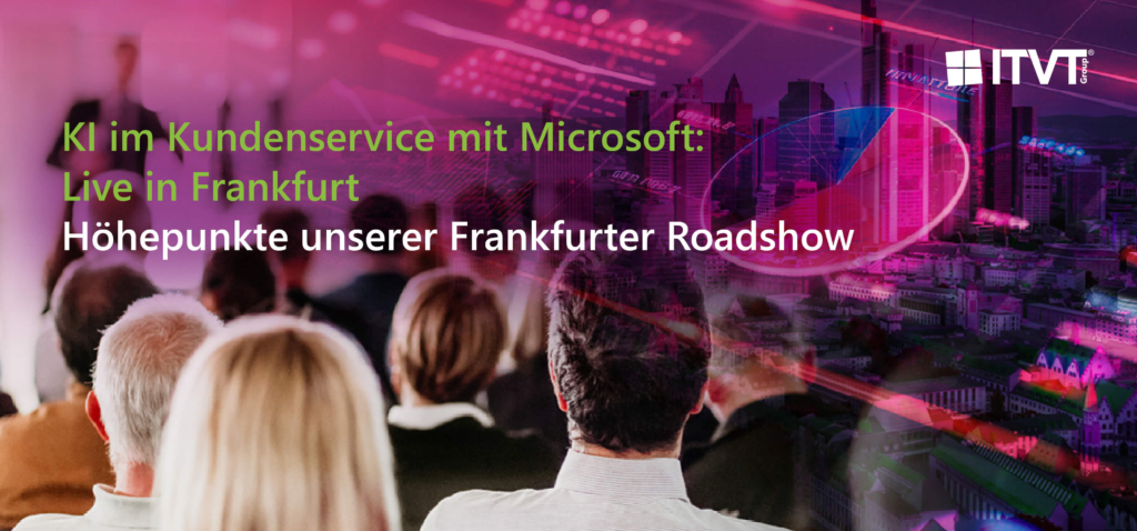 Publikum bei einer ITVT- und Microsoft-Veranstaltung zum Thema KI im Kundenservice, live in Frankfurt
