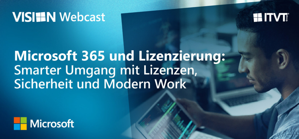 Visuelle Darstellung von Microsoft 365 und der Lizenzierung mit Schwerpunkt auf der intelligenten Verwaltung von Softwarelizenzen.