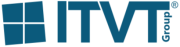 ITVT Group-Logo mit farbenfrohem Design und deutlich sichtbaren Buchstaben „ITVT“